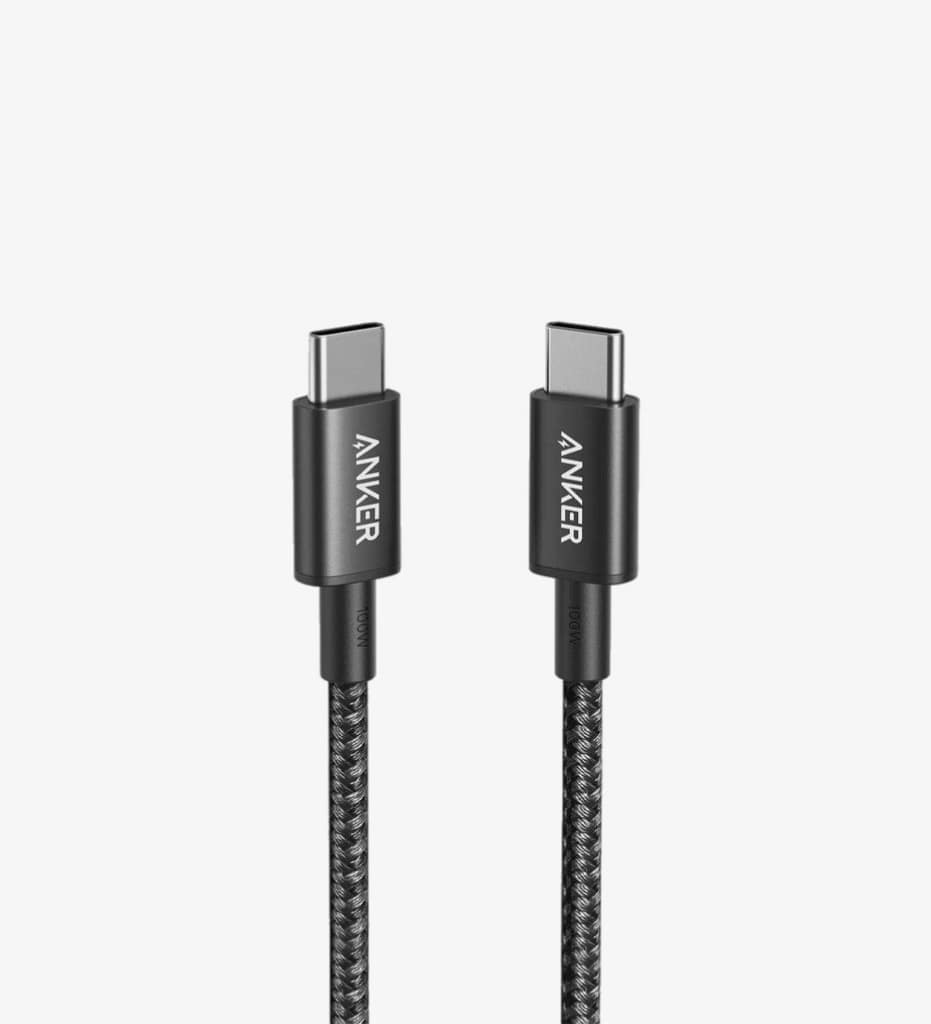 ⁦كابل تايب سي  Anker 60W⁩ - الصورة ⁦1⁩